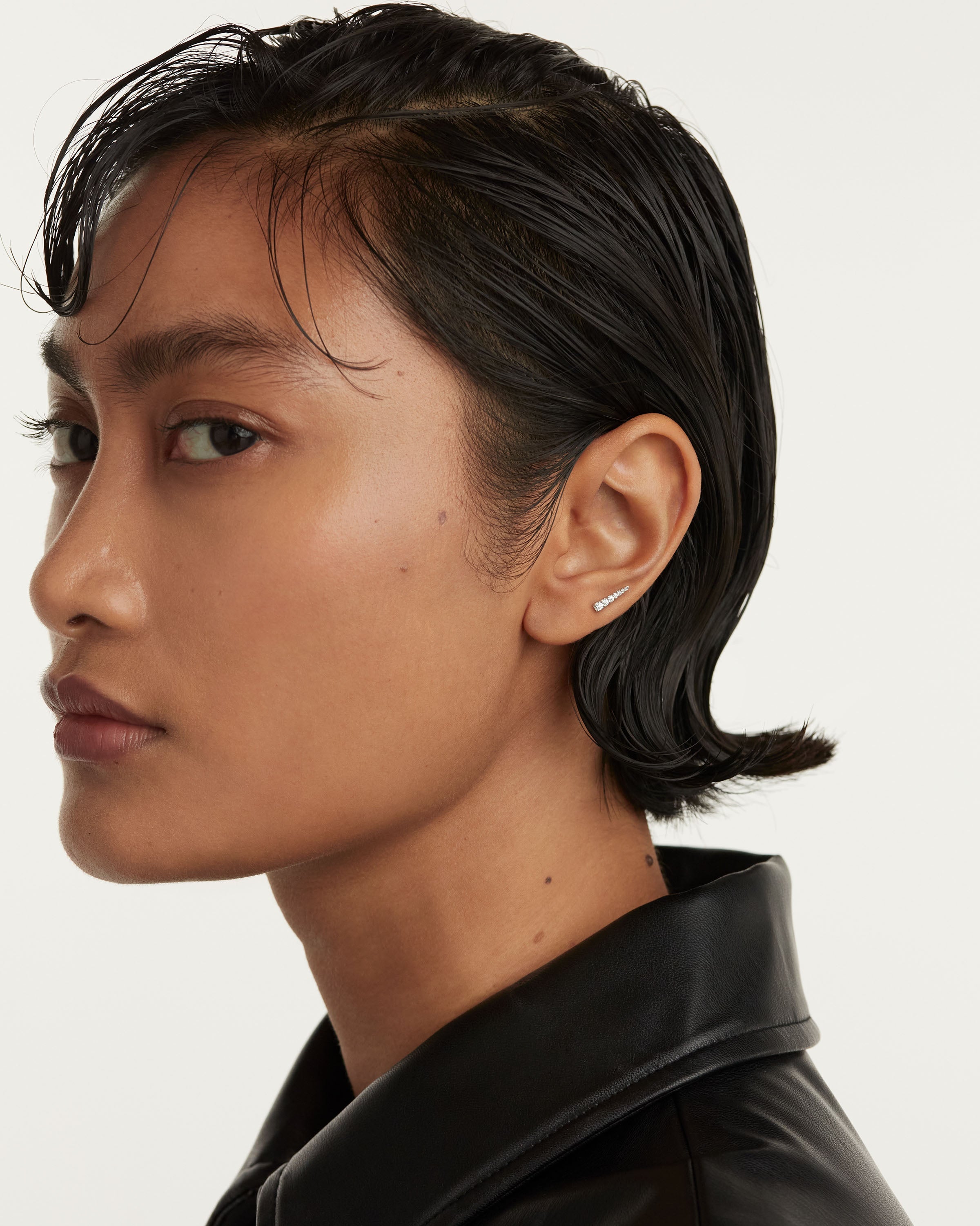 Cercel din Argint cu Zirconiu (1 bucata) - 3