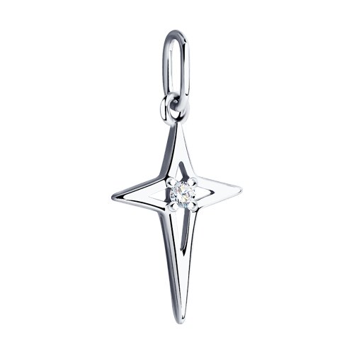 Pandantiv din Argint cu Zirconiu  - 2