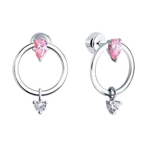 Cercei din Argint cu Zirconiu - 2