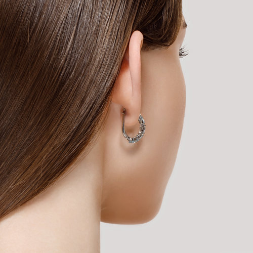 Cercei din Argint cu Topaz - 3