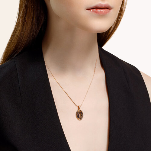 Pandantiv din Argint placat cu Aur cu Zirconiu - 3