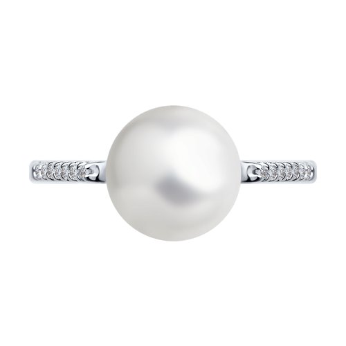 Inel din Argint cu Perla sint. si Zirconiu - 3
