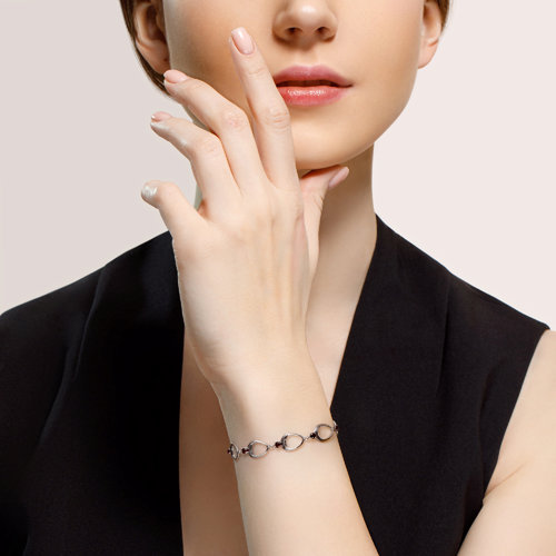 Bratara din Argint cu Granat - 3