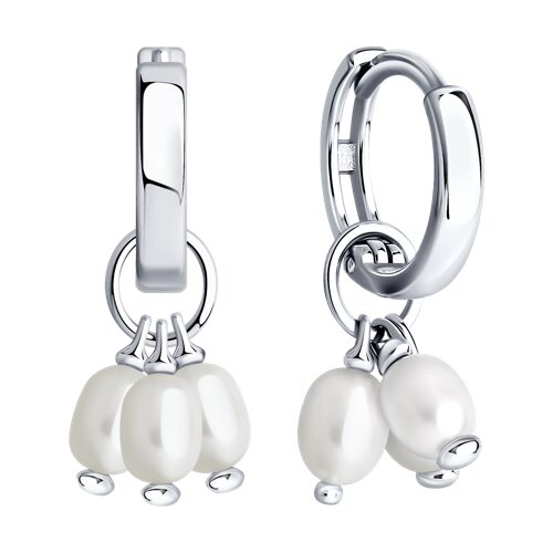 Cercei din Argint cu Perle Baroco Naturale - 2