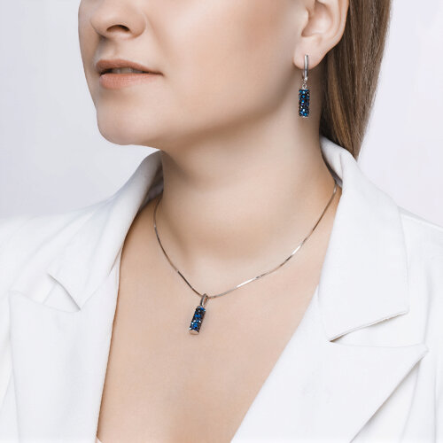 Cercei din Argint cu Cristale Swarovski - 3