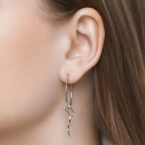 Cercei din Argint cu Zirconiu - 2