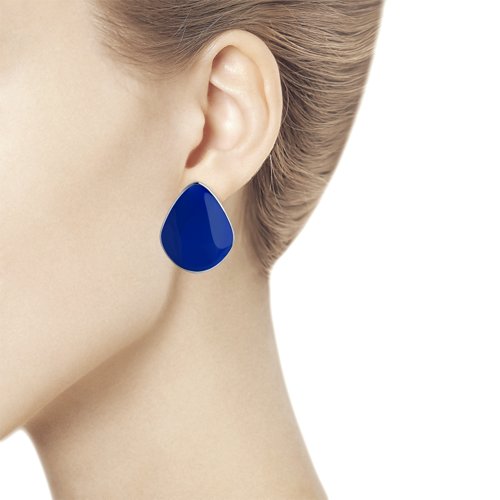 Cercei din Argint cu Email - 3