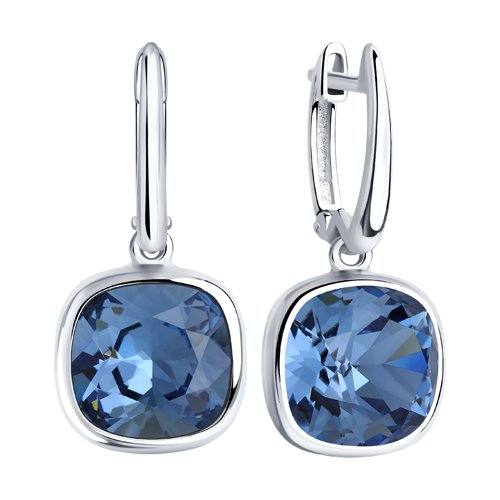 Cercei din Argint cu Cristale Swarovski - 2