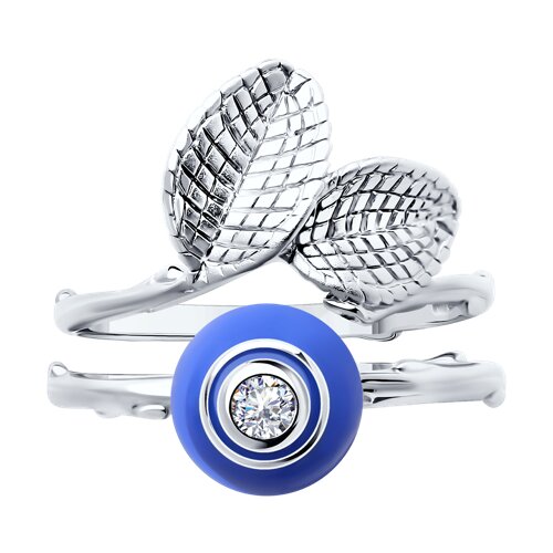 Inel din Argint cu Email - 3