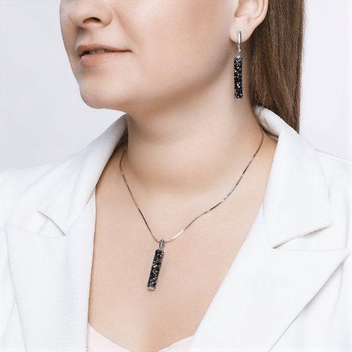 Pandantiv din Argint cu Cristal Swarovski - 3