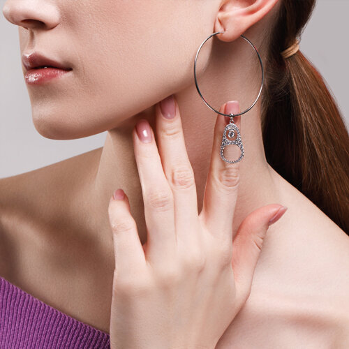 Cercei din Argint cu Zirconiu - 2