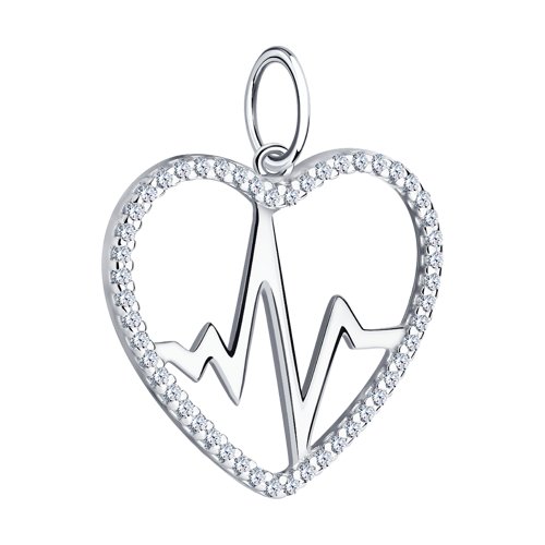 Pandantiv din Argint cu Zirconiu  - 2