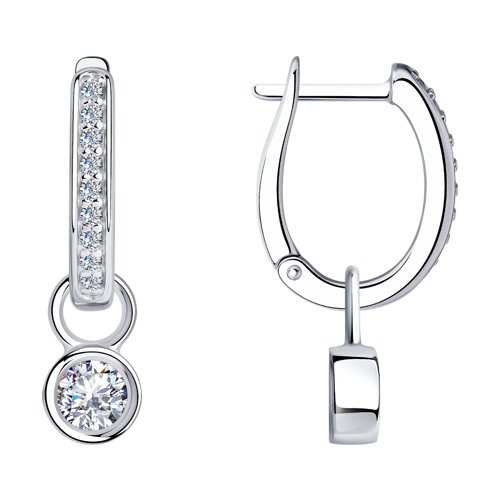 Cercei din Argint cu Perle si Zirconiu - 3