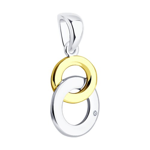 Pandantiv din Argint cu Diamant  - 4