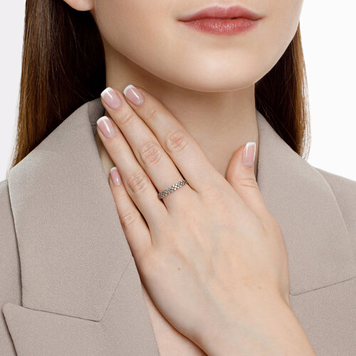 Inel din Aur Galben 14K cu Diamante - 4