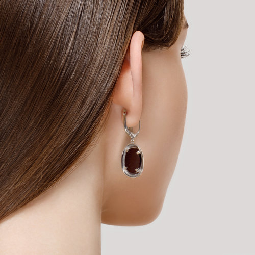 Cercei din Argint cu Agat - 3