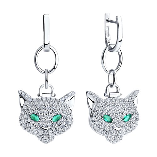 Cercei din Argint cu Zirconiu - 2