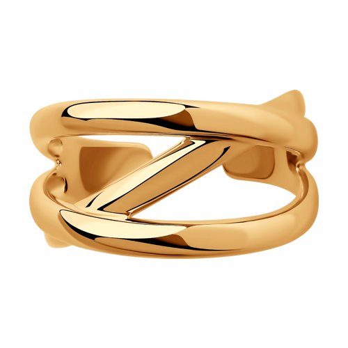 Inel din Argint placat cu Aur - 2