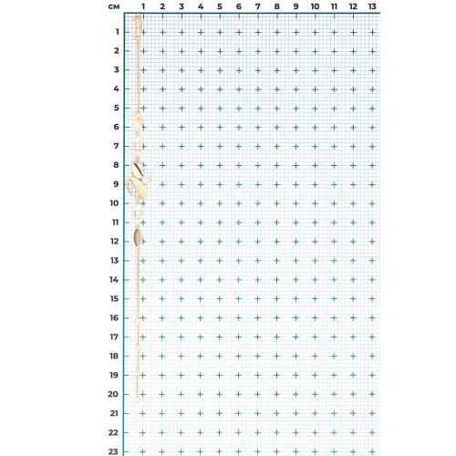 Bratara Aur Combinat  14K cu Topaz - 3