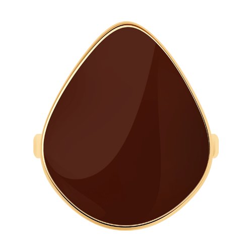 Inel din Argint 925 placat cu Aur cu Email - 3