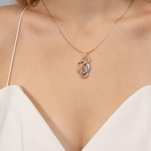 Pandantiv Aur Combinat  14K - 2