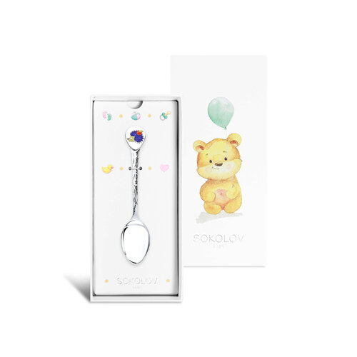 Lingurita din Argint cu Email - 3