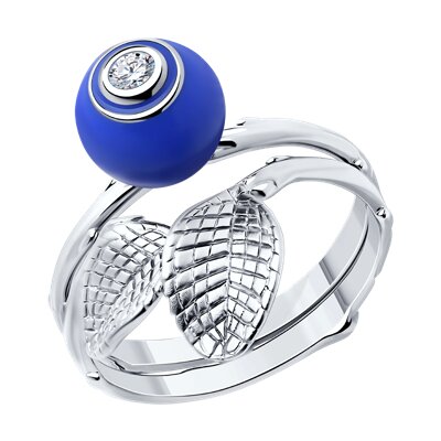 Inel din Argint cu Email - 2