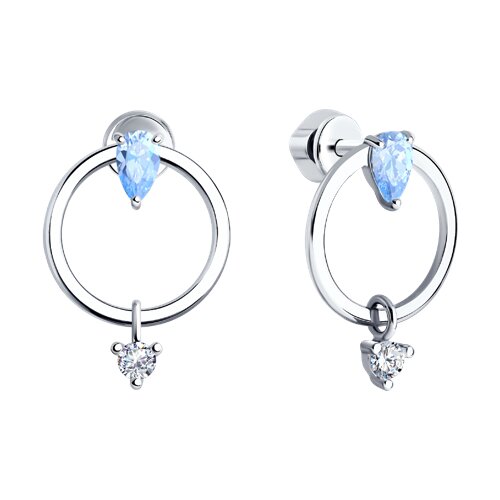 Cercei din Argint cu Zirconiu - 2