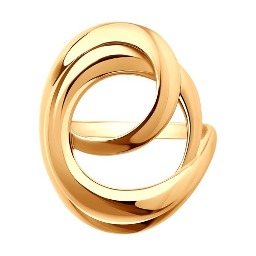 Inel din Argint Placat cu Aur - 2