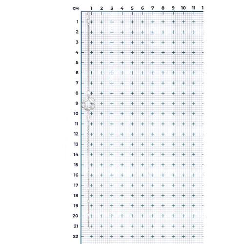 Bratara Aur Alb 14K cu Topaz - 3