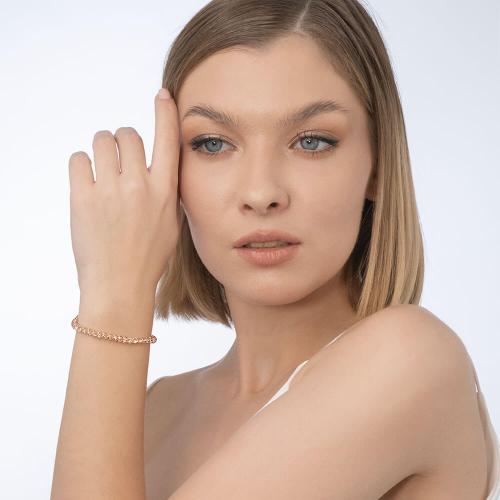 Bratara Aur Roz 14K cu Zirconiu - 2