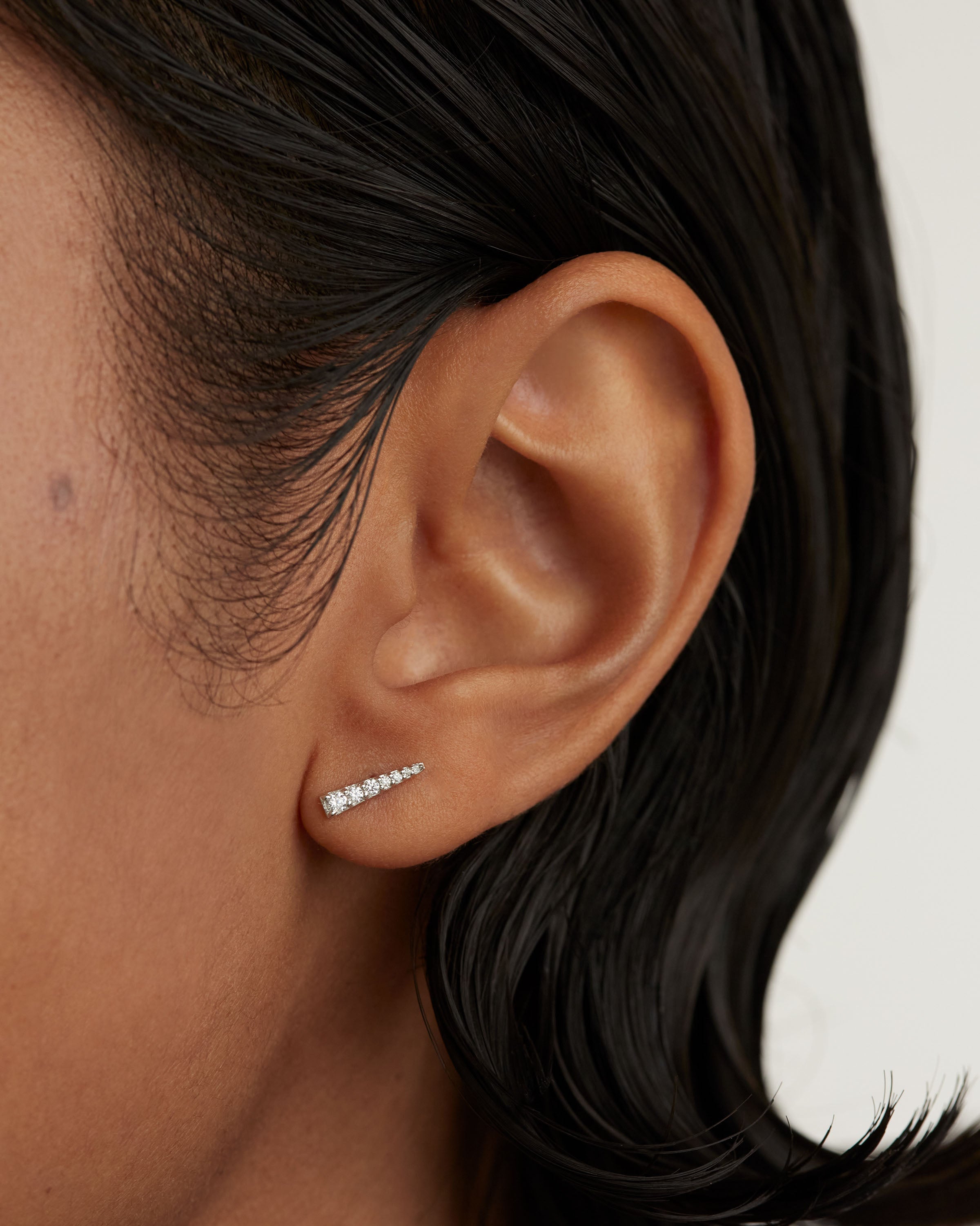 Cercel din Argint cu Zirconiu (1 bucata) - 2