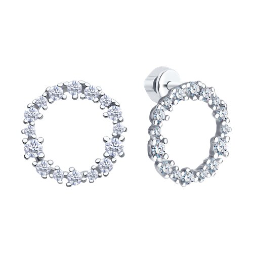 Cercei din Argint cu Zirconiu - 2