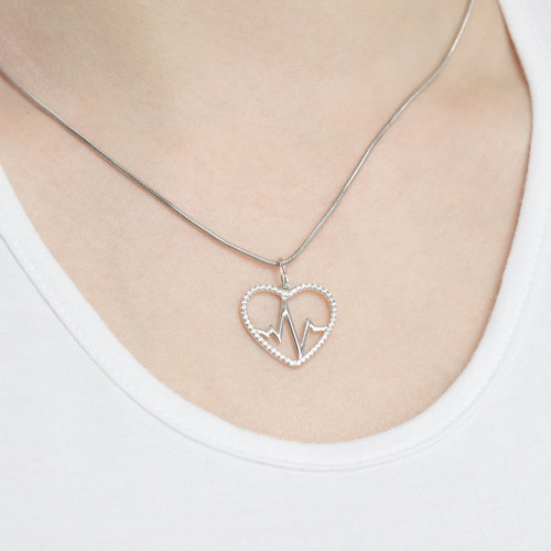 Pandantiv din Argint cu Zirconiu  - 3