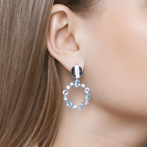 Cercei din Argint cu Topaz - 2