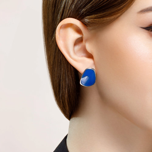 Cercei din Argint 925 cu Email - 2