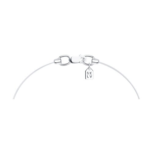 Bratara pe fir transparent cu Email - 2