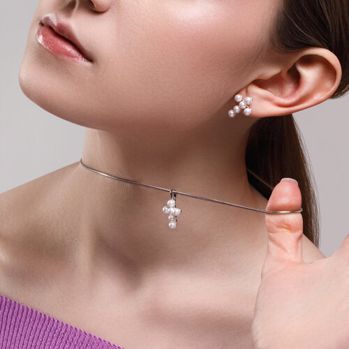 Cercel din Argint cu perla - 2