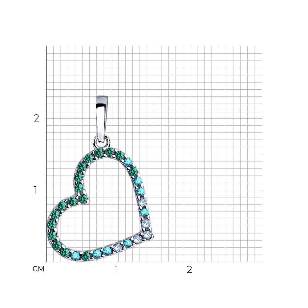 Pandantiv din Argint 925 cu Zirconiu - 2