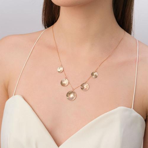 Colier Aur Roz 14K - 2