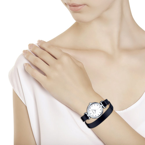 Ceas din Otel cu Zirconiu pentru femei - 3