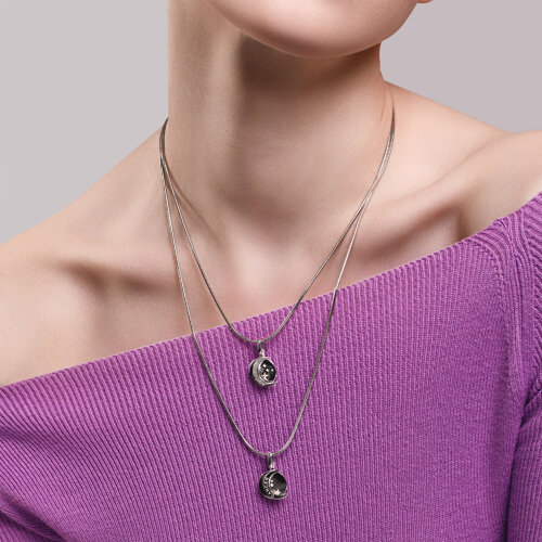 Pandantiv din Argint cu Zirconiu - 2