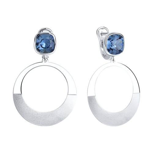 Cercei din Argint cu Cristale Swarovski - 2