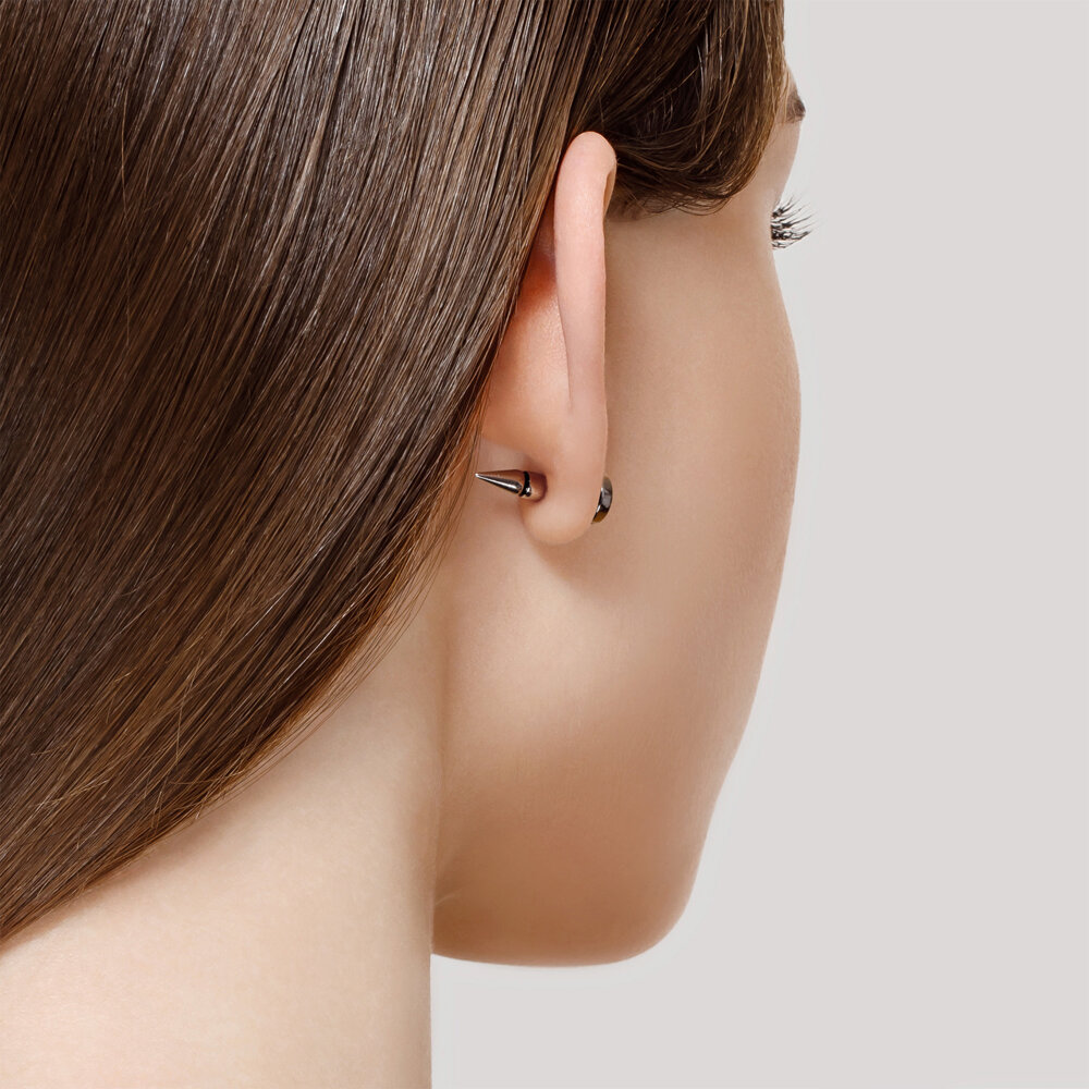 Cercel din Argint cu Email si Cristal Swarovski, articol 94170149, previzualizare foto 4
