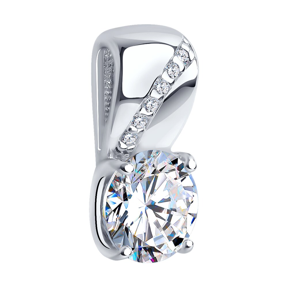 Pandantiv din Argint cu Zirconiu Swarovski, articol 89030033, previzualizare foto 2