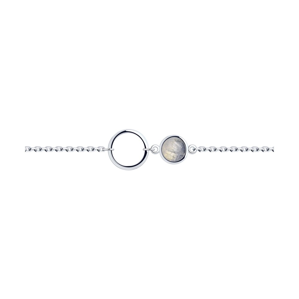 Bratara din Argint cu Piatra Lunii, articol 83050028, previzualizare foto 1