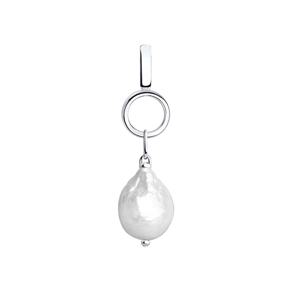 Pandantiv din Argint cu perla naturala Barocco, articol 92030617, previzualizare foto 1
