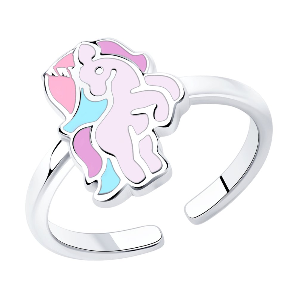 "Inel din Argint cu Email ""Poney""", articol 94013250, previzualizare foto 1