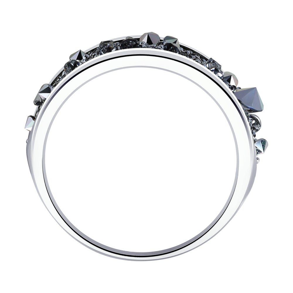 Inel din Argint cu Cristale Swarovski, articol 94013087, previzualizare foto 2
