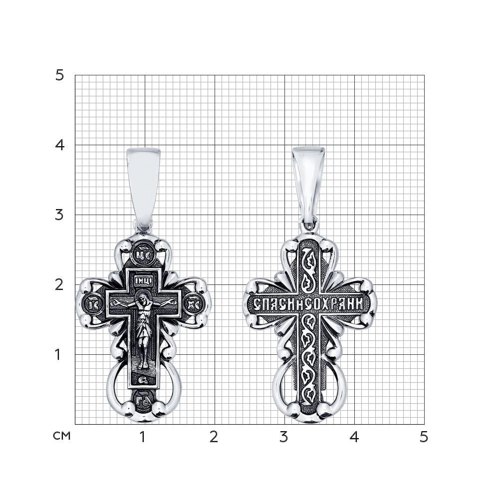Pandantiv Cruce din Argint, articol 95120064, previzualizare foto 2
